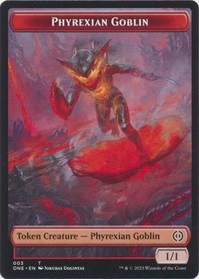 Phyrexian Goblin Token 003 Phyrexia All Will Be One Singles
