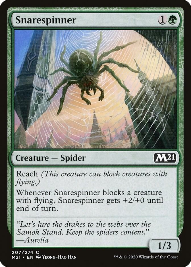 Snarespinner 207/274 Magic 2021 (M21) Singles