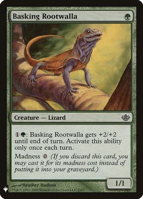 Basking Rootwalla 2/63 - The List Reprints (LIST)