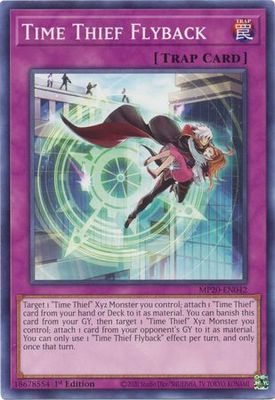 Time Thief Flyback - MP20-EN042 - Common 1st Edition 2020 Mega-Tin: Lost Memories 1st Edition Singles