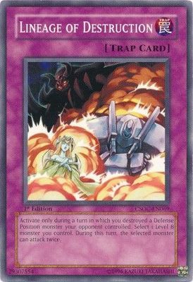 Lineage of Destruction - CSOC-EN069 - Common 1st Edition Crossroads of Chaos [CSOC] 1st Edition Singles