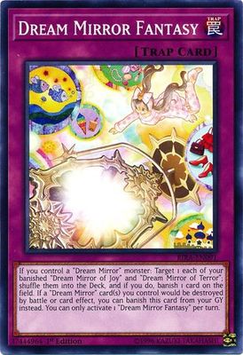 Dream Mirror Fantasy - RIRA-EN091 - Common 1st Edition Rising Rampage [RIRA] 1st Edition Singles (espanol)