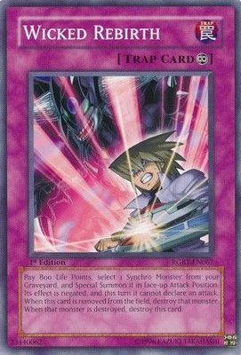 Wicked Rebirth - RGBT-EN067 - Common 1st Edition Raging Battles [RGBT] 1st Edition Singles
