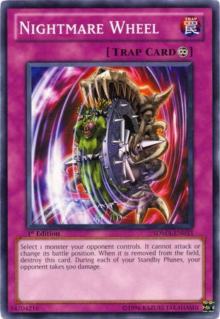 Nightmare Wheel - SDMA-EN033 - Common 1st Edition Structure Deck: Marik 1st Edition Singles