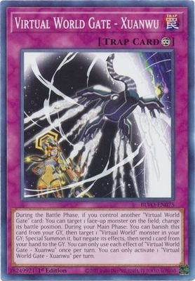 Virtual World Gate - Xuanwu - BLVO-EN075 - Common 1st Edition Blazing Vortex 1st Edition Singles
