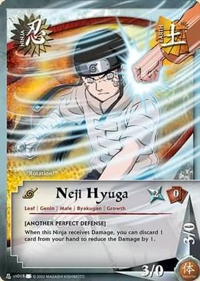 Neji Hyuga - N-US018 - Common Naruto: Eternal Rivalry
