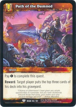 Path of the Damned - 193/197 - Common WOW: Reign of Fire