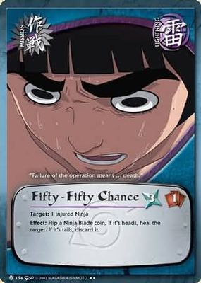 Fifty-Fifty Chance - M-194 - Rare Naruto: Dream Legacy