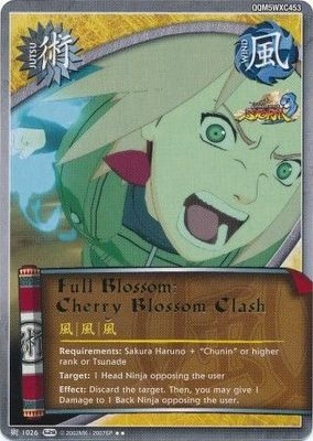 Full Blossom: Cherry Blossom Clash - 1026 - Rare Naruto: Ultimate Ninja Storm 3