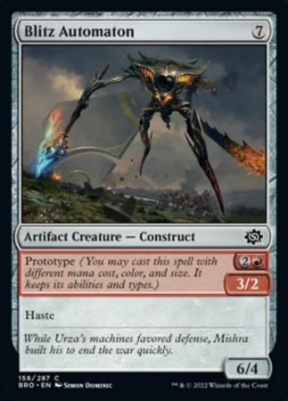 Blitz Automaton 158/287 The Brothers&#39; War Singles (Español)