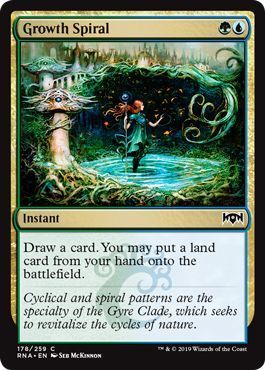 Growth Spiral 178/259 Ravnica Allegiance Singles