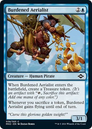 Burdened Aerialist 038/303 - Modern Horizons 2 Singles