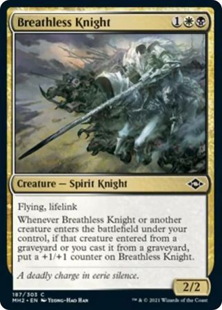 Breathless Knight 187/303 Modern Horizons 2 Singles