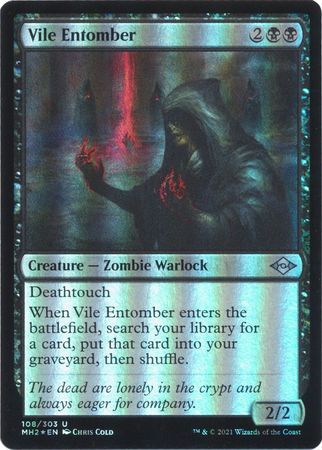 Vile Entomber 108/303 - Foil Modern Horizons 2 Foil Singles