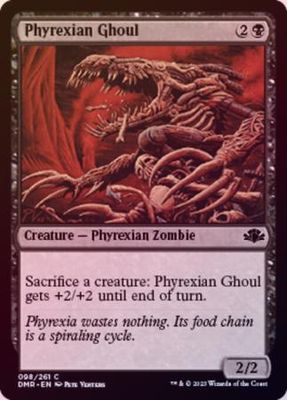 Phyrexian Ghoul 098/261 - Foil Dominaria Remastered Foil Singles