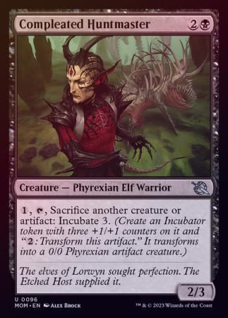 Compleated Huntmaster 0096 - Foil March of the Machine Foil Singles