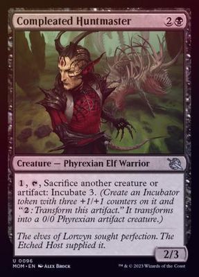 Compleated Huntmaster 0096 - Foil March of the Machine Foil Singles