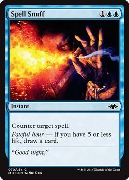 Spell Snuff 070/254 - Modern Horizons Singles