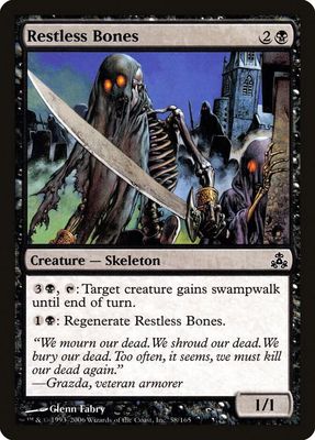 Restless Bones 58/165 - Guildpact (GPT)