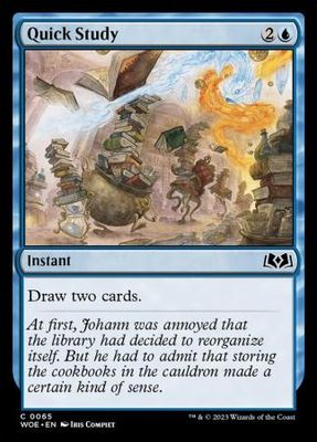 Quick Study 0065 Wilds of Eldraine Singles (Español)