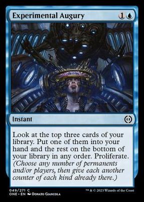 Experimental Augury 049/271 Phyrexia All Will Be One Singles