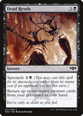 Dead Revels 071/259 - Ravnica Allegiance (RNA)