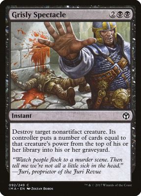 Grisly Spectacle 092/249 - Iconic Masters Singles