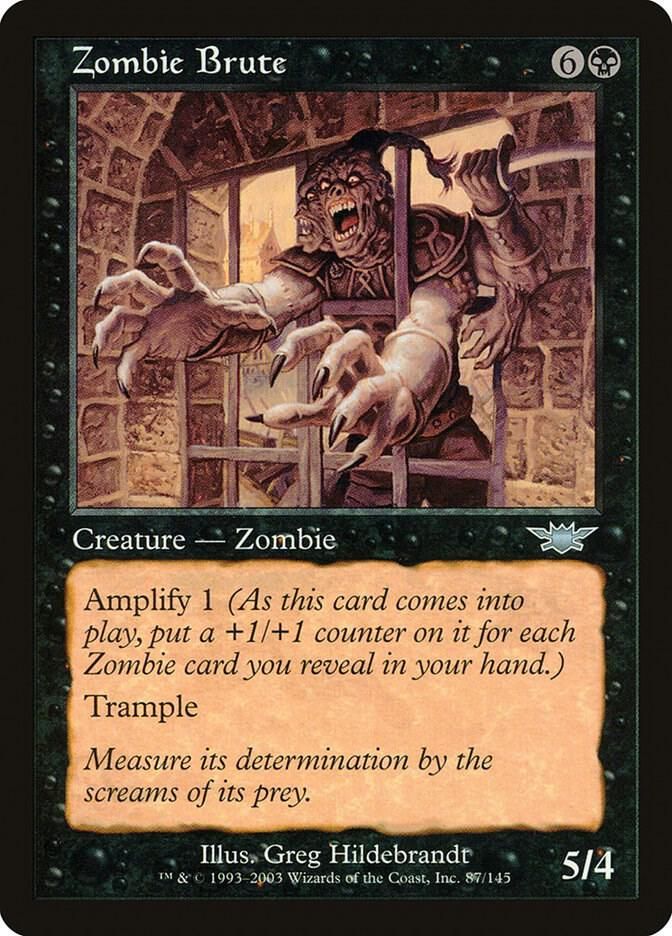 Zombie Brute 87/145 - Legions Singles