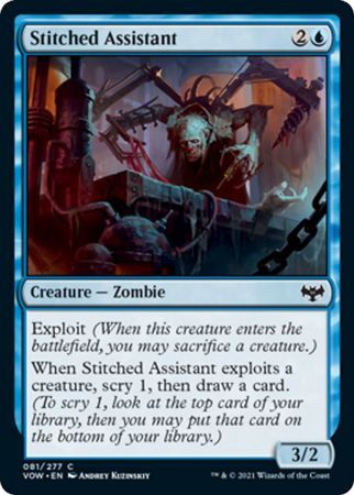 Stitched Assistant 081/277 Innistrad: Crimson Vow Singles