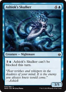 Ashiok&#39;s Skulker 040/264 War of the Spark Singles (Español)