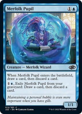 Merfolk Pupil 015/051 Jumpstart 2022 Singles