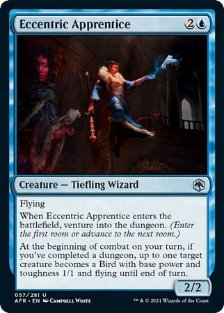Eccentric Apprentice 057/281 Adventures in the Forgotten Realms Singles (Español)