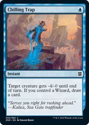Chilling Trap 050/280 - Zendikar Rising Singles (Español)