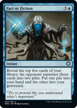 Fact or Fiction 027/136 - Magic Game Night: Free-For-All (GN3)