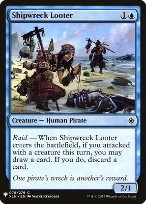 Shipwreck Looter  076/279- The List Reprints (LIST)