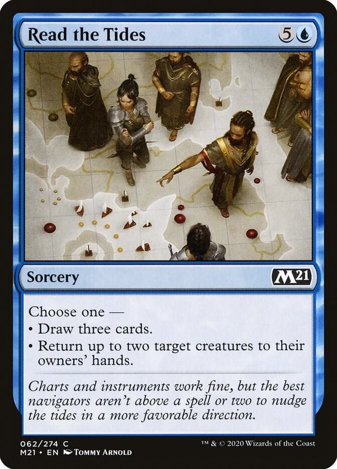 Read the Tides 062/274 - Magic 2021 (M21) Singles (ESpañol)