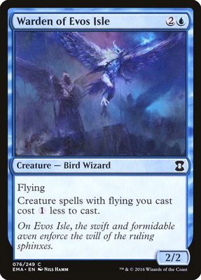 Warden of Evos Isle 076/249 - Eternal Masters (EMA)
