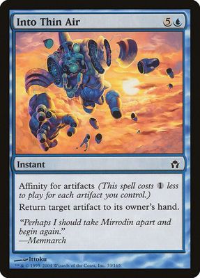Into Thin Air 33/165 - Fifth Dawn (5DN)