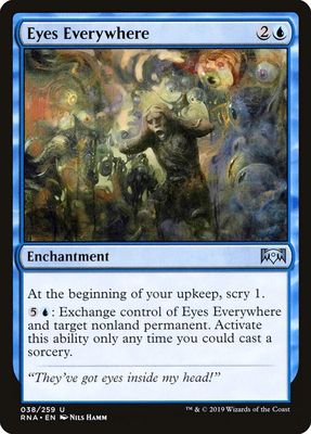 Eyes Everywhere 038/259 - Ravnica Allegiance (RNA)
