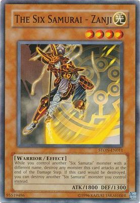 The Six Samurai - Zanji - STON-EN011 - Common Unlimited Strike of Neos [STON] Unlimited Singles