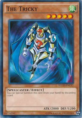 The Tricky - YGLD-ENC12 - Common Unlimited Yugi&#39;s Gadget Deck Unlimited (YGLD-ENC) (espanol)