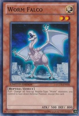 Worm Falco - GLD3-EN034 - Common Unlimited Gold Series 3 (2010) [GLD3]
