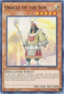 Oracle of the Sun - LED5-EN029 - Common 1st Edition Legendary Duelists: Immortal Destiny Singles