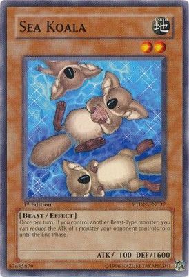 Sea Koala - PTDN-EN037 - Common 1st Edition Phantom Darkness [PTDN] Singles