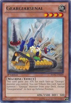 Geargiarsenal - REDU-EN029 - Rare 1st Edition Return of the Duelist 1st Edition Singles (espanol)