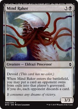 Mind Raker 095/274 Battle for Zendikar Singles (espanol)