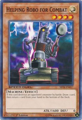 Helping Robo for Combat - SBTK-EN017 - Common 1st Edition Speed Duel: Trials of the Kingdom Singles (espanol)