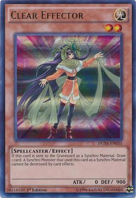 Clear Effector - DUSA-EN035 - Ultra Rare 1st Edition Duelist Saga 1st Edition Singles