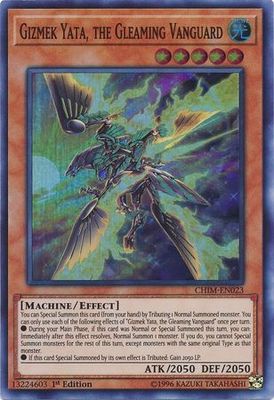 Gizmek Yata, the Gleaming Vanguard - CHIM-EN023 - Super Rare 1st Edition Chaos Impact 1st Edition Singles (espanol)