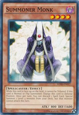Summoner Monk - SDHS-EN017 - Common Unlimited Structure Deck: HERO Strike Unlimited Singles